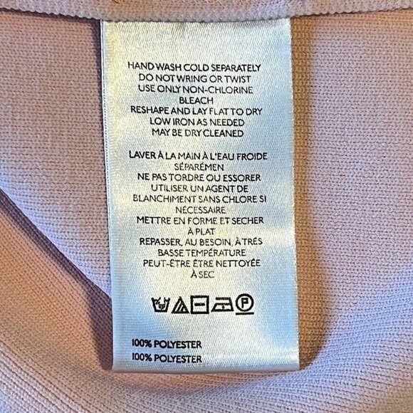 Maeve Anthropologie Scalloped Twofer Short Sleeve Sweater Tee Boxy Feminine L - Picture 8 of 9